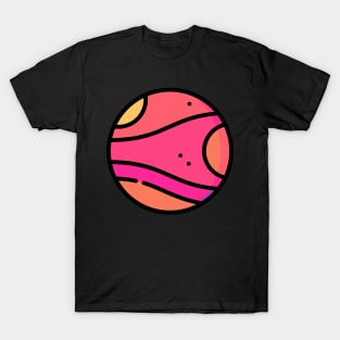 Mars icon sticker T-Shirt